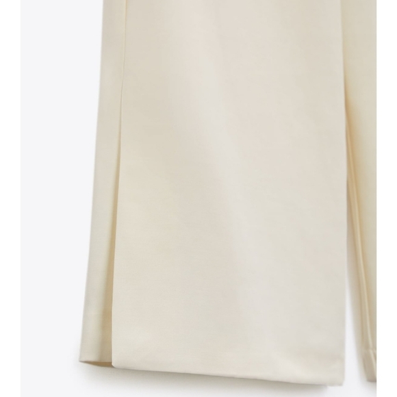 Zara full length pants with side slits at hem - Picture 3 of 8